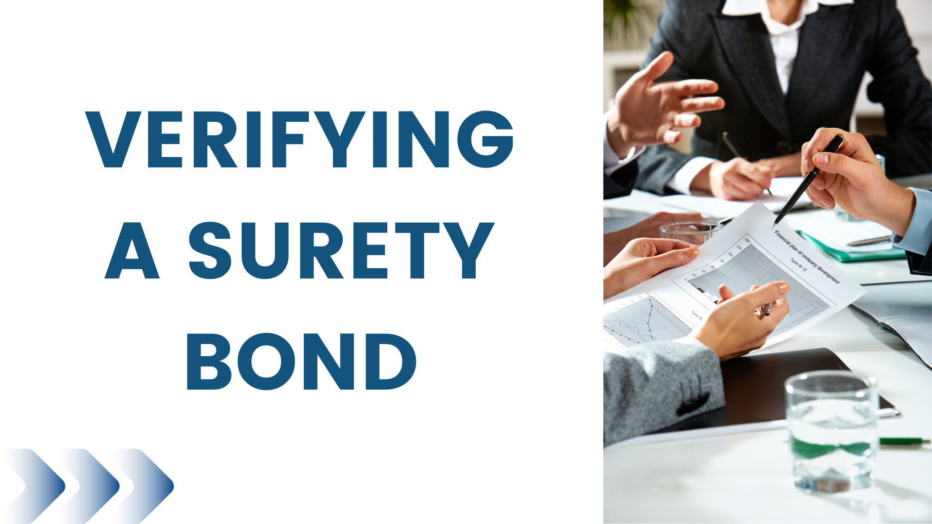 surety bond - How can you verify a surety bond - meeting
